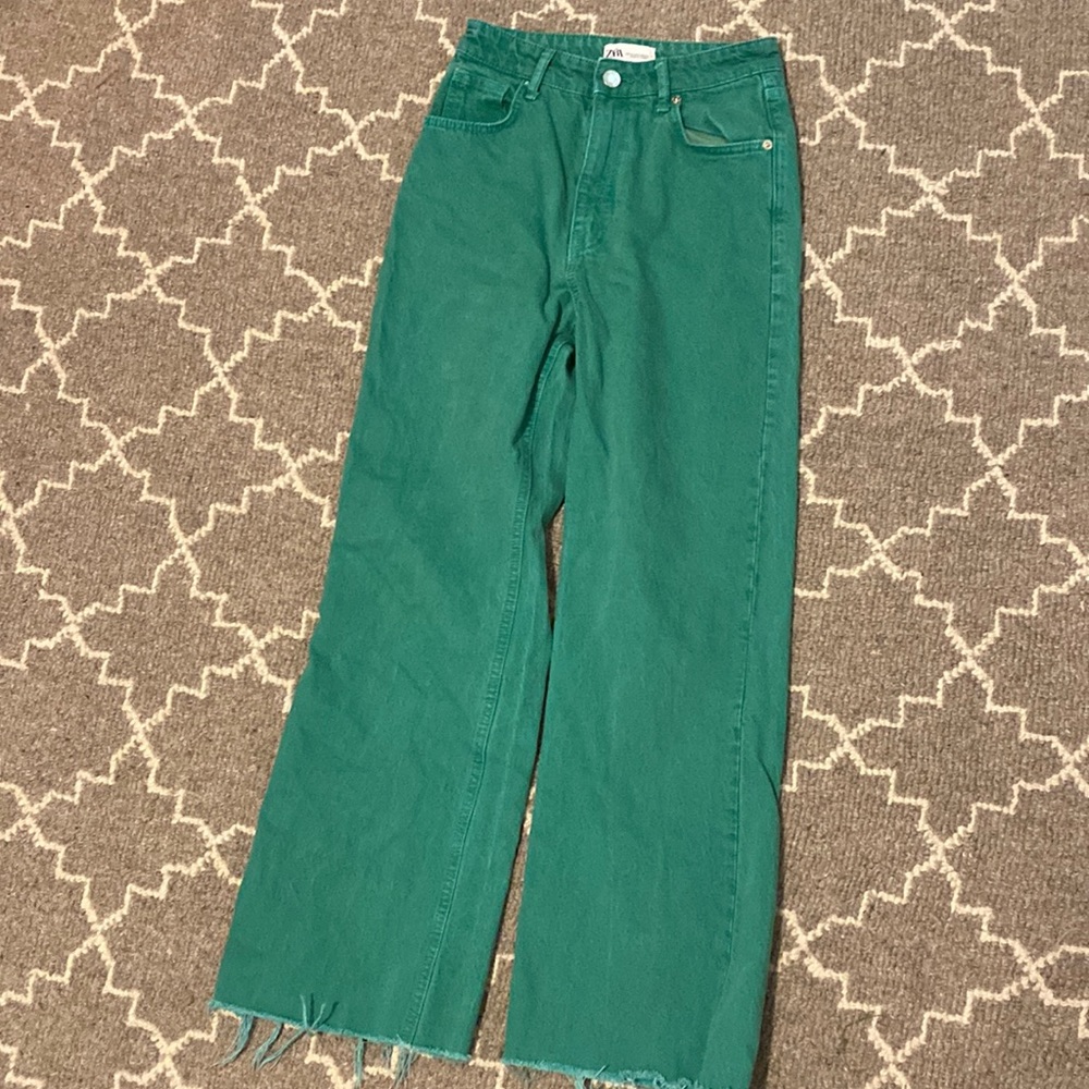Zara wide leg jeans